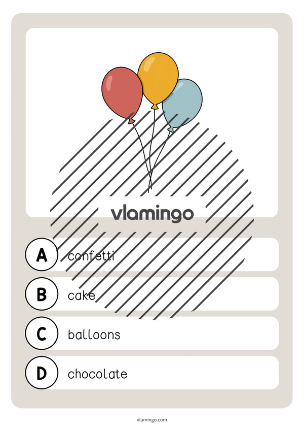 de englisch party vocabulary quiz 027