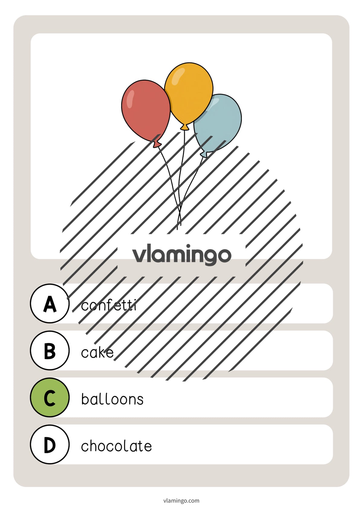 de englisch party vocabulary quiz 028