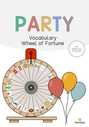 de englisch party vocabulary wheel of fortune 001