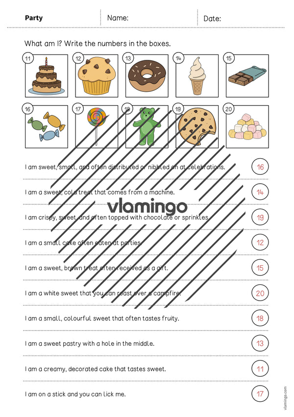 de englisch party what am i worksheet 008