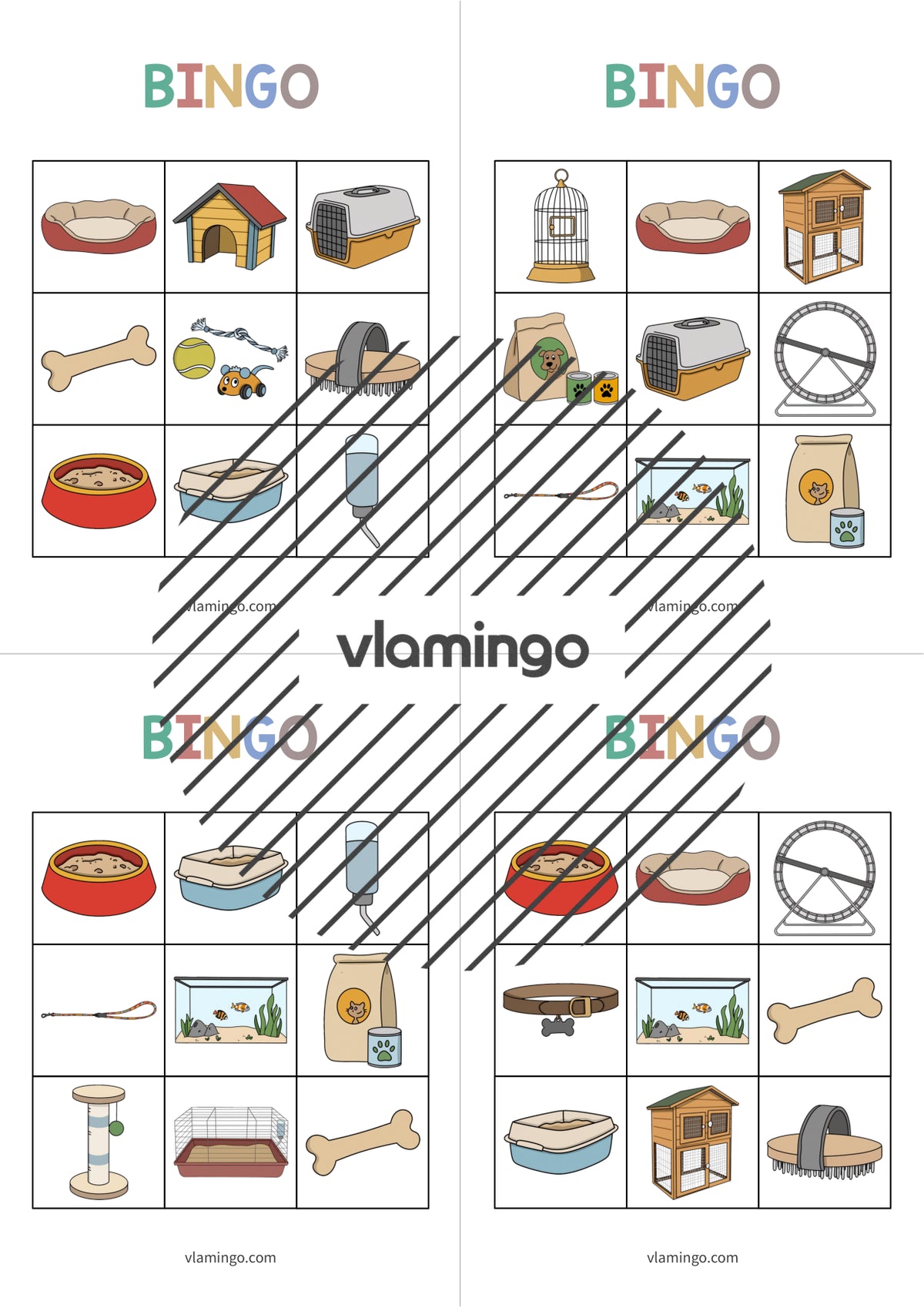 de englisch pet shop bingo 009