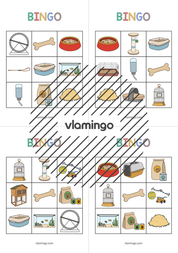 de englisch pet shop bingo 011