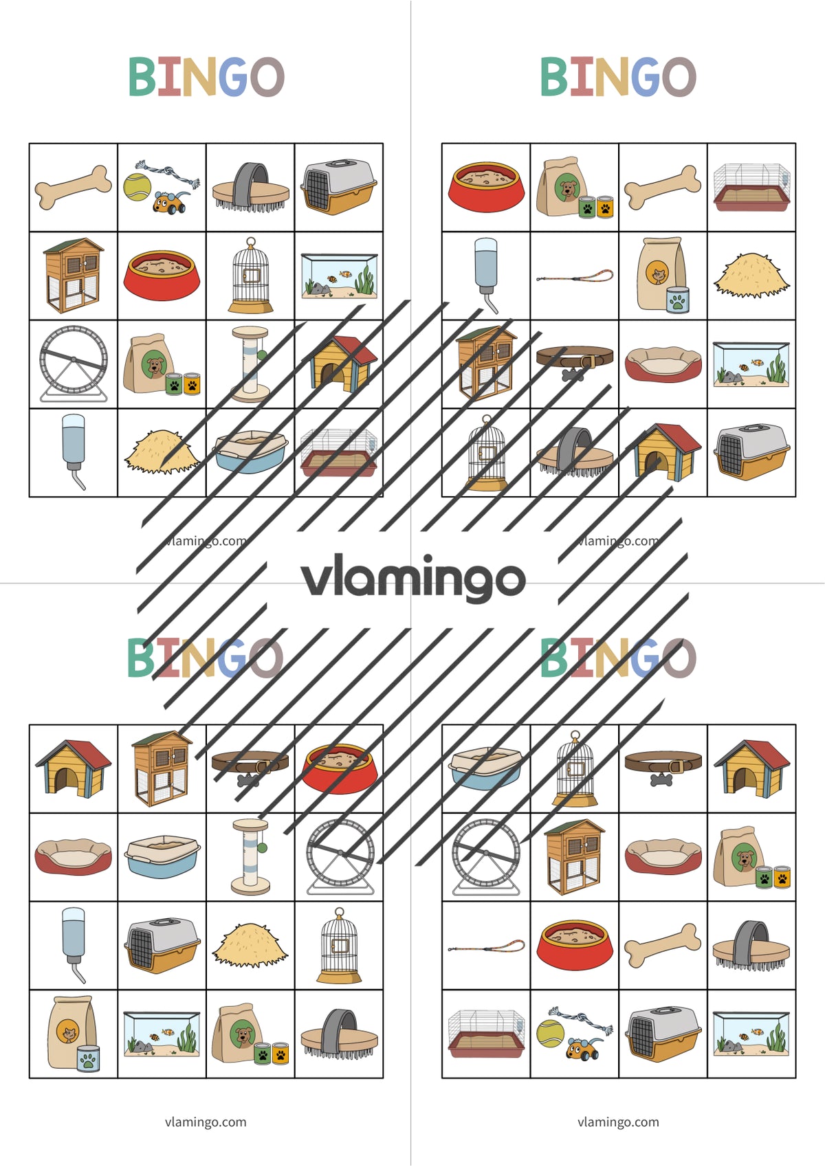 de englisch pet shop bingo 019