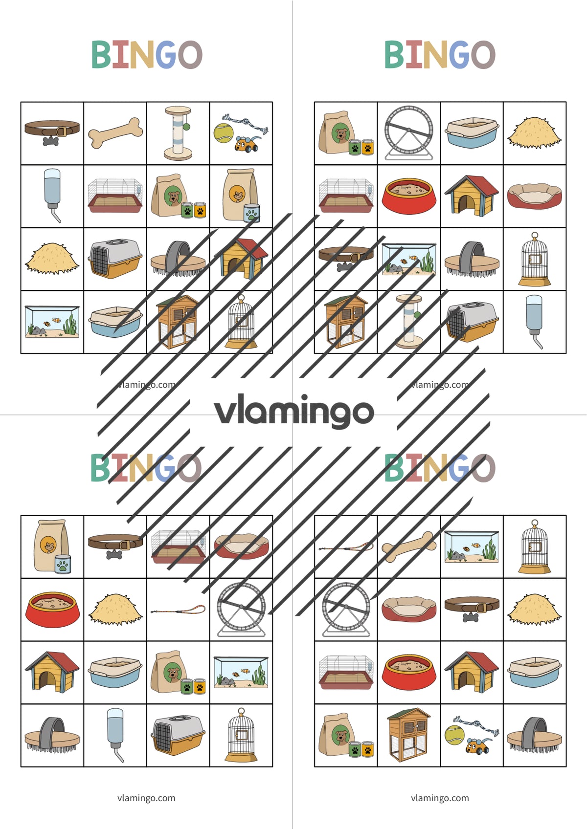 de englisch pet shop bingo 020
