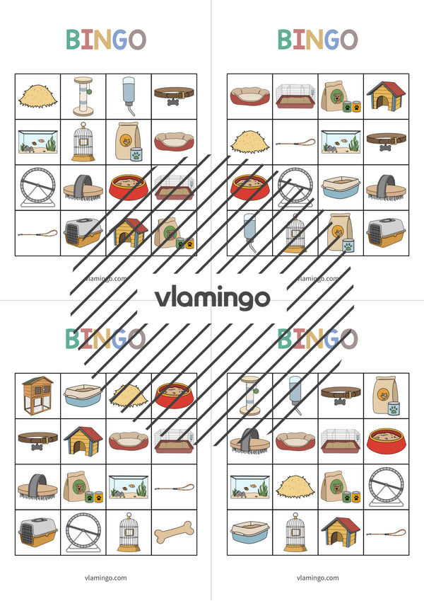de englisch pet shop bingo 021