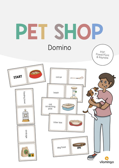 Pet Shop / Tierfachgeschäft: Domino (Englisch)