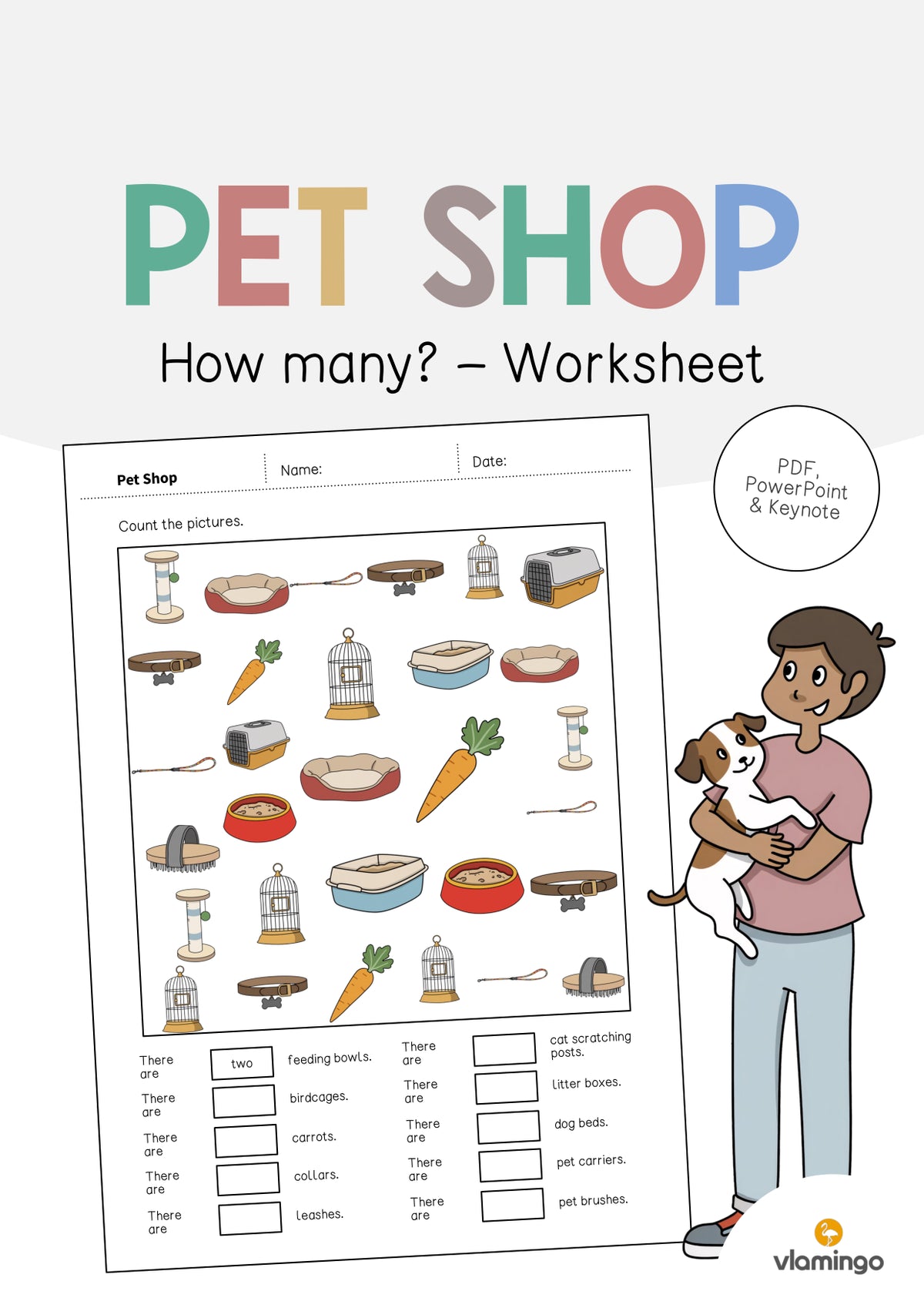 de englisch pet shop how many worksheet 001