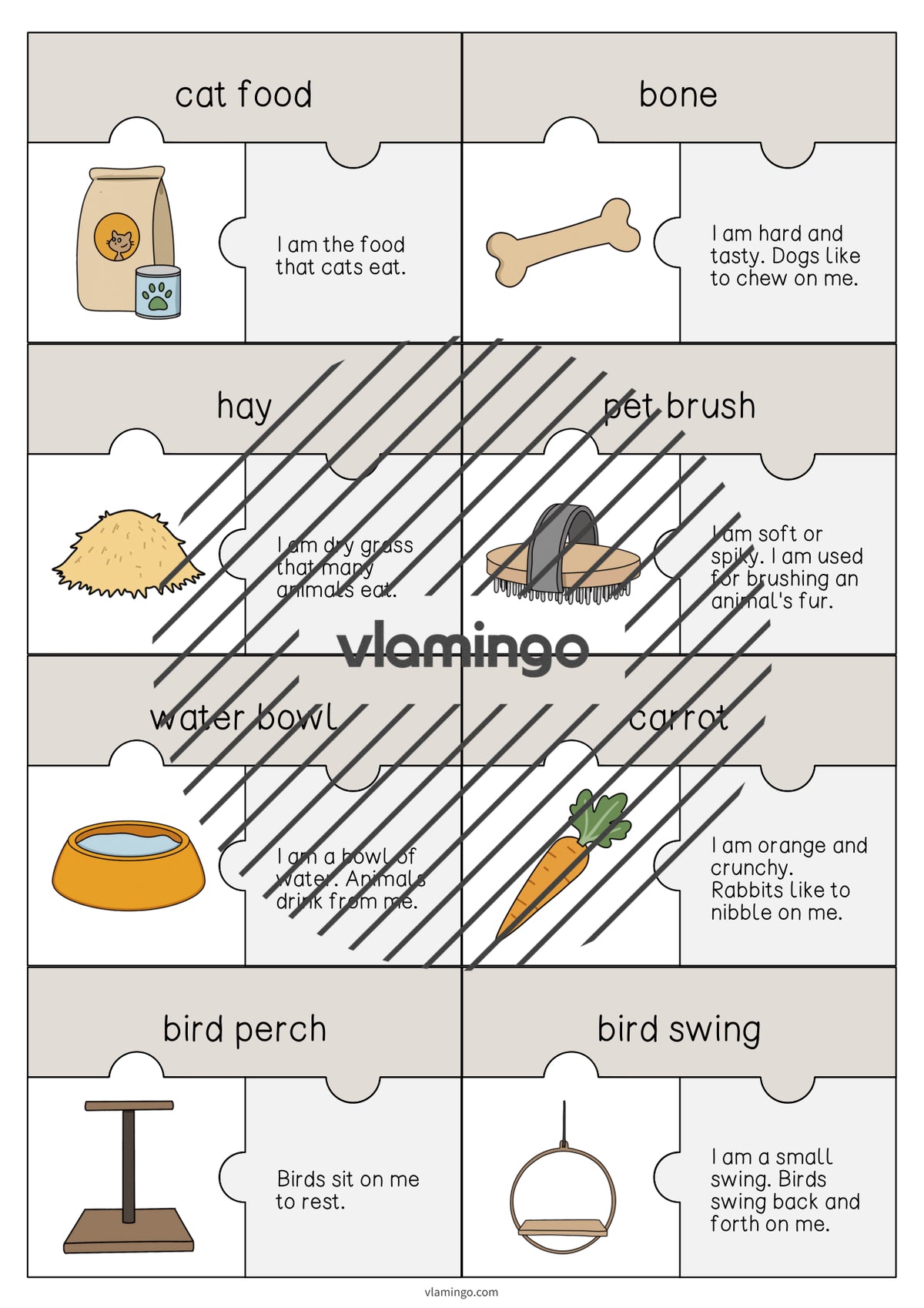 de englisch pet shop puzzle 005