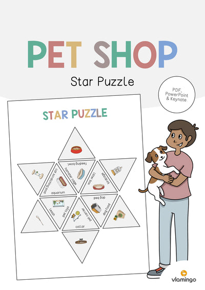Pet Shop / Tierfachgeschäft: Star Puzzle (Englisch)