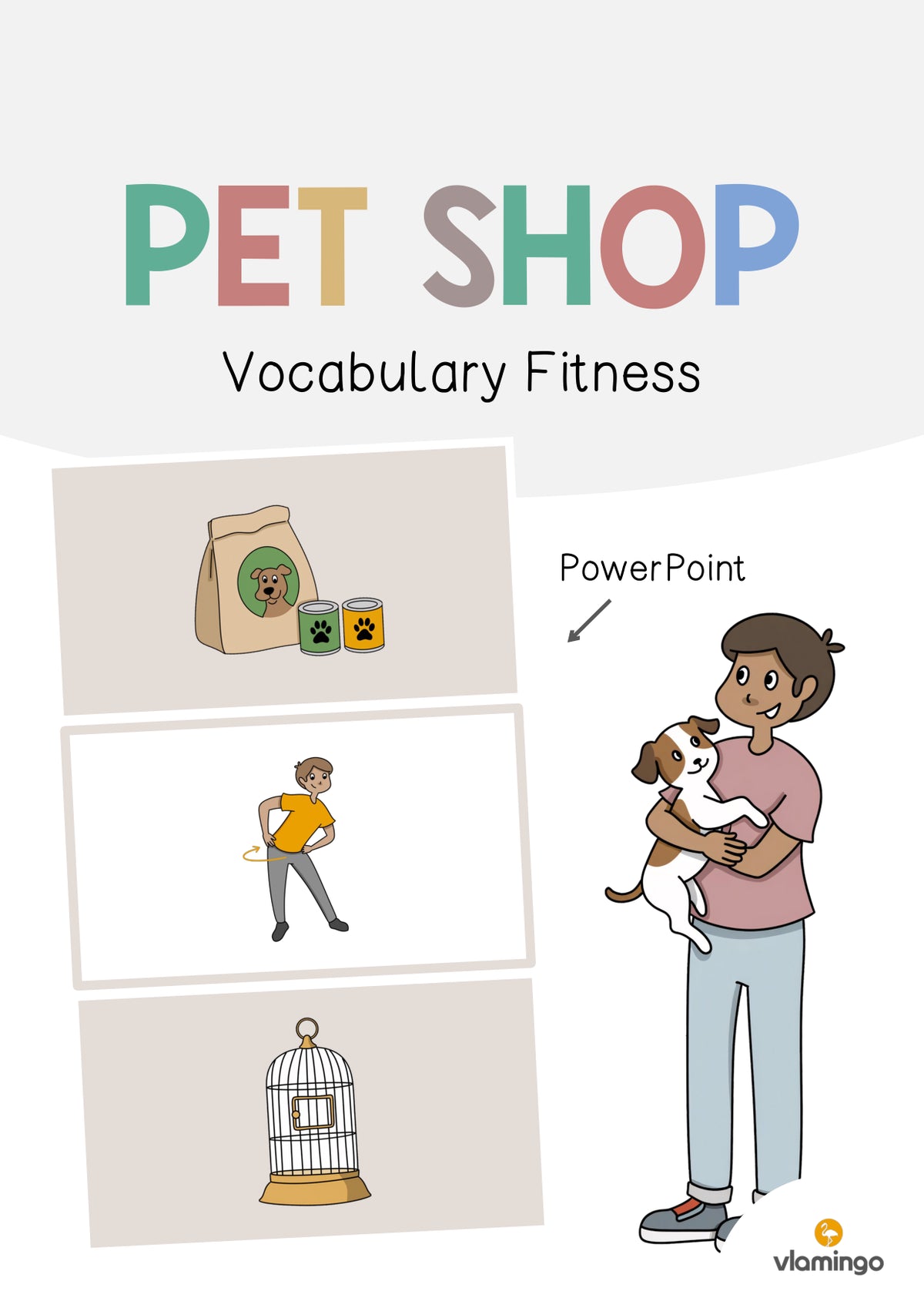 de englisch pet shop vocabulary fitness 001