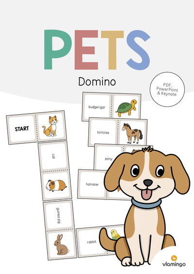 Pets / Haustiere: Domino (Englisch)