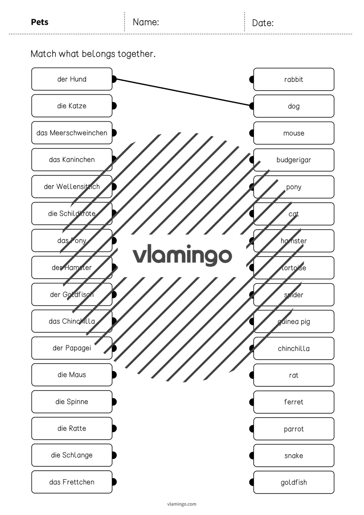de englisch pets draw the lines 3 003