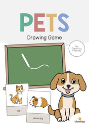 de englisch pets drawing game 001