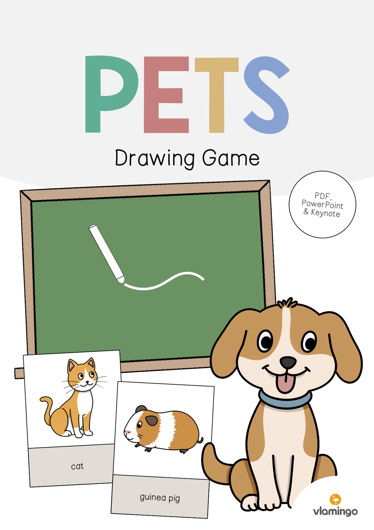 de englisch pets drawing game 001