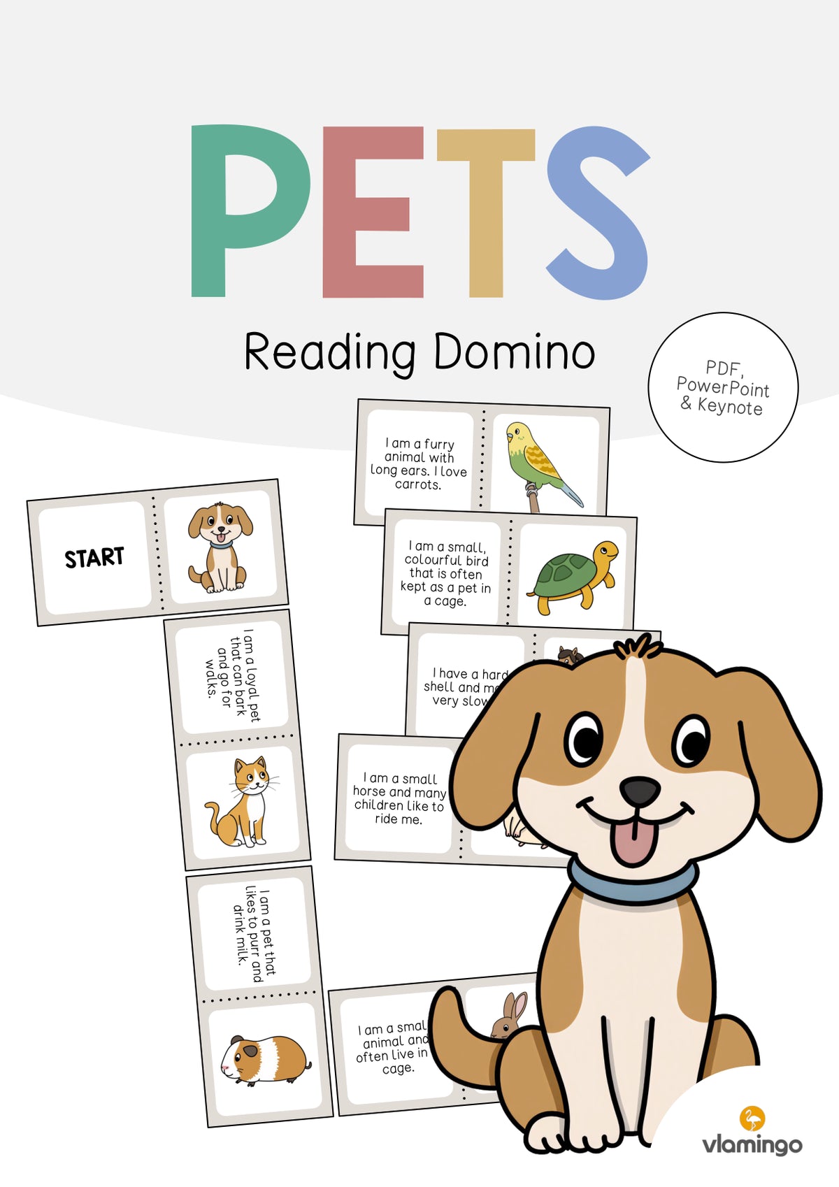 de englisch pets reading domino 001