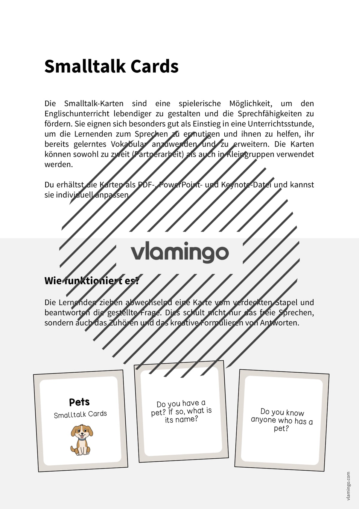 de englisch pets smalltalk cards 002