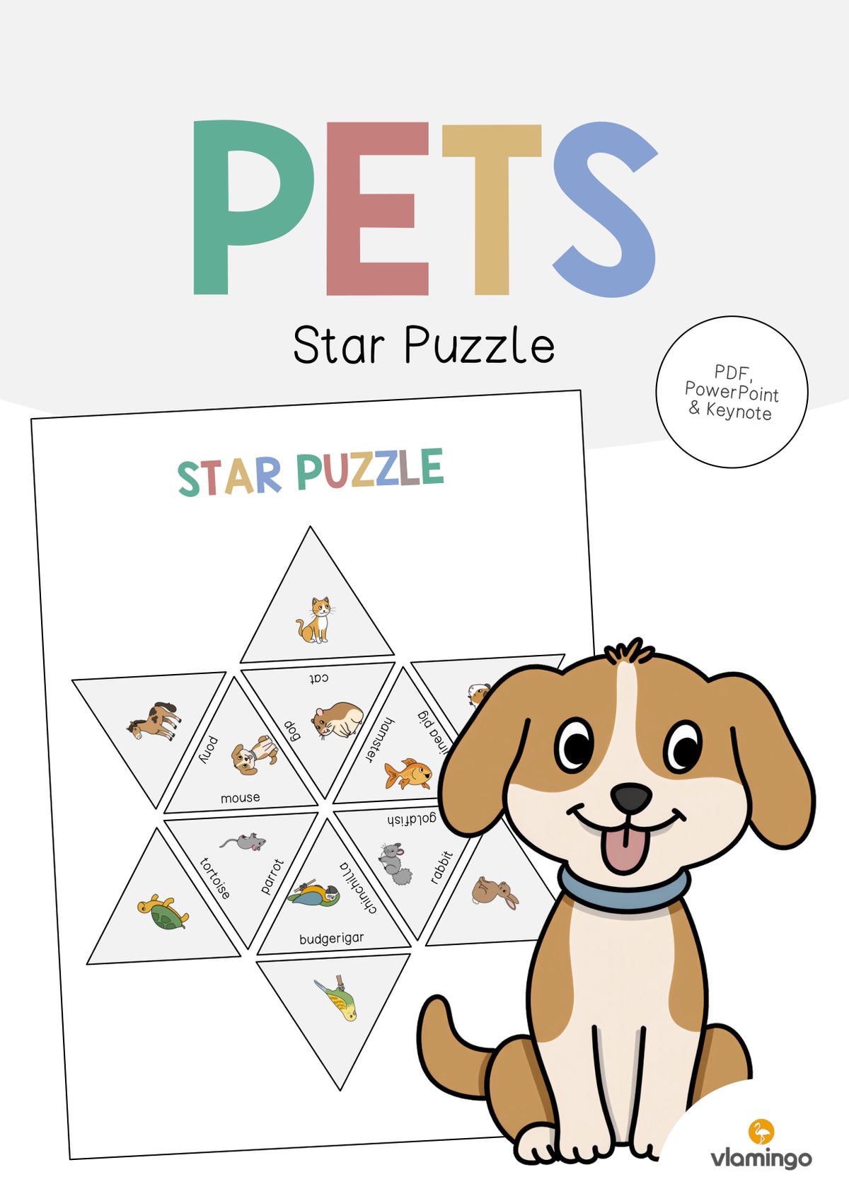de englisch pets star puzzle 001