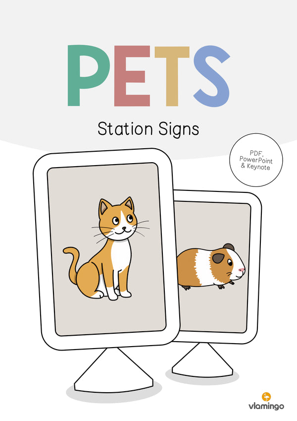 de englisch pets station signs 001