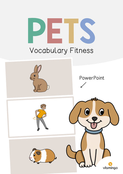 Pets / Haustiere: Vocabulary Fitness (Englisch)