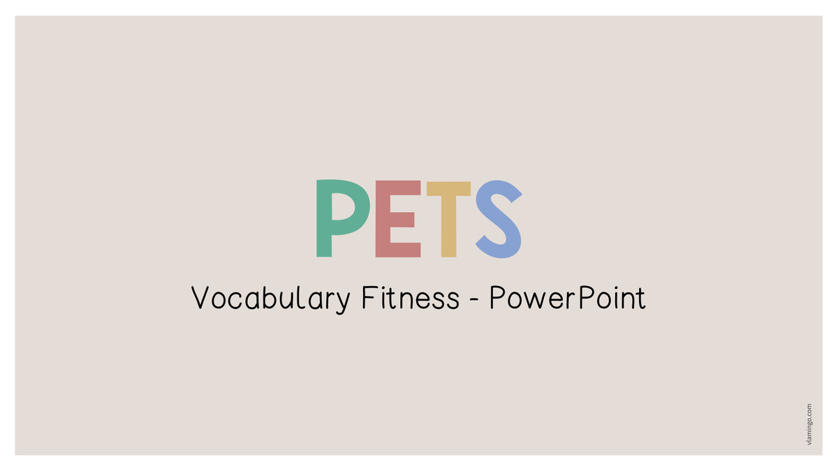 de englisch pets vocabulary fitness powerpoint 001