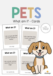 de englisch pets what am i cards 001