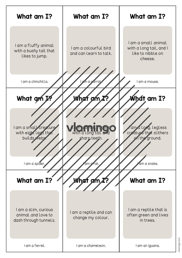 de englisch pets what am i cards 004