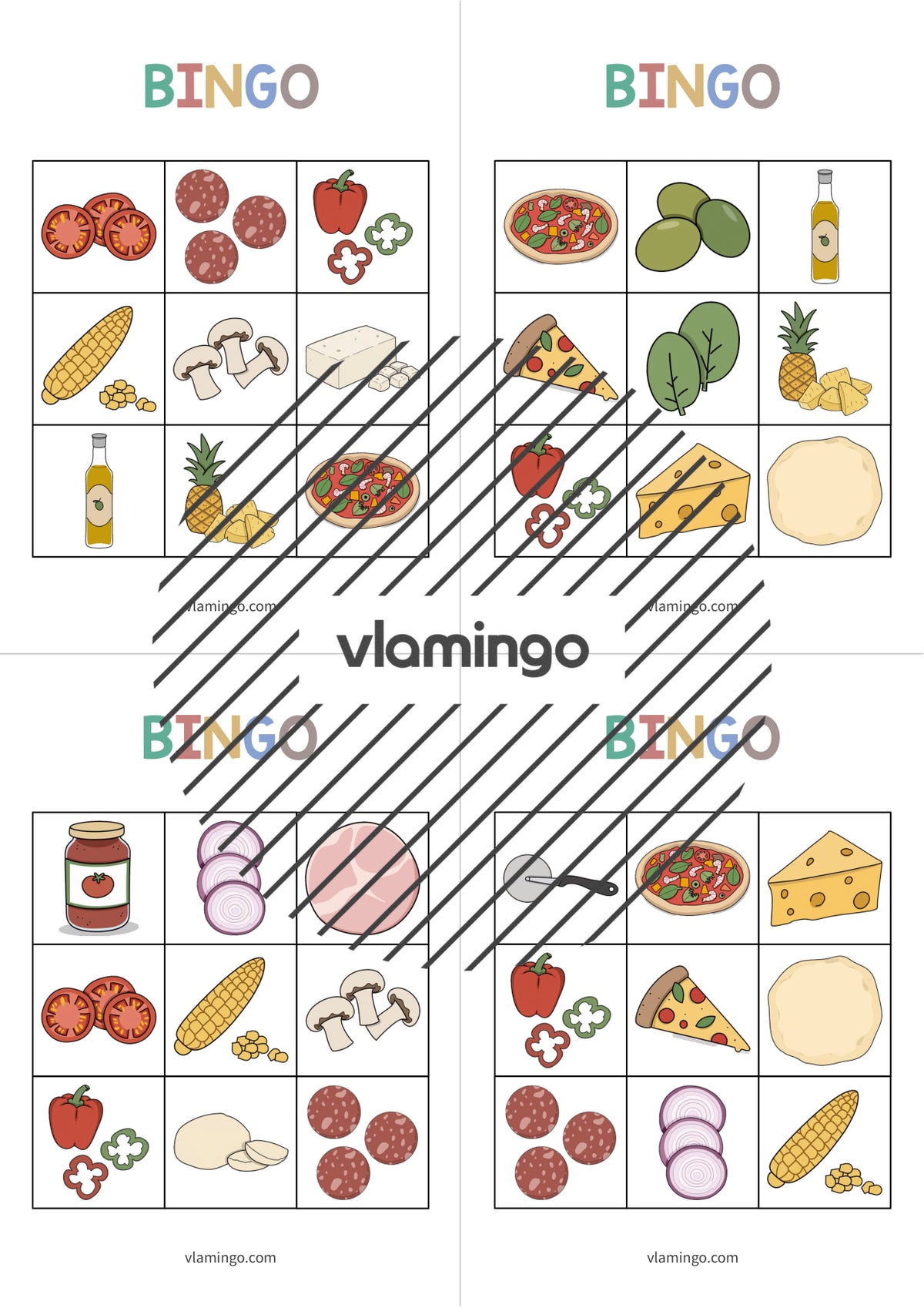 de englisch pizza bingo 007