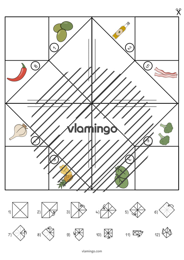 de englisch pizza cootie catcher 011