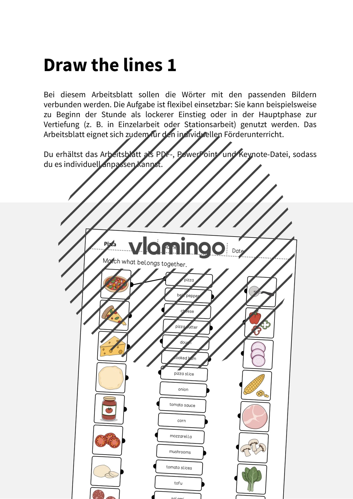 de englisch pizza draw the lines 1 002