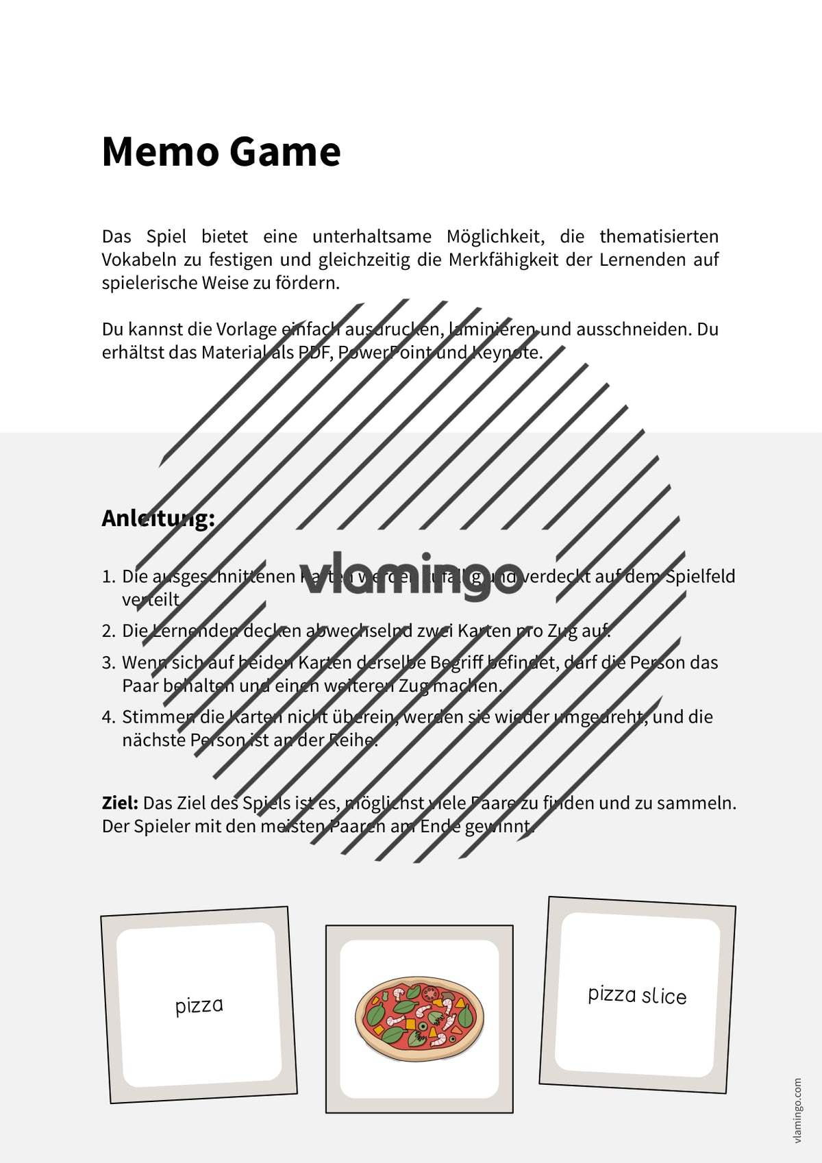 de englisch pizza memo game 002