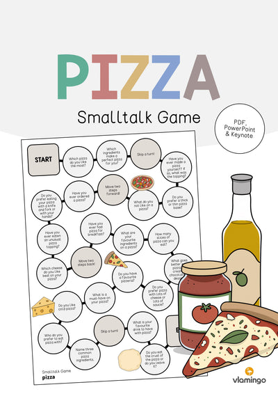 Pizza: Smalltalk Game (Englisch)