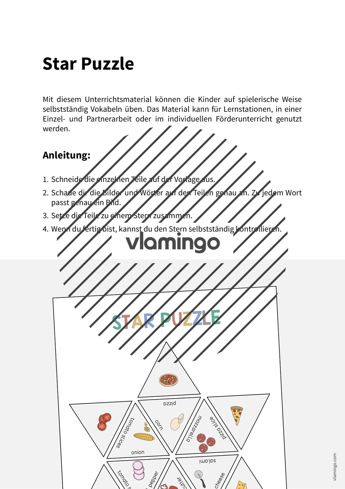 de englisch pizza star puzzle 002