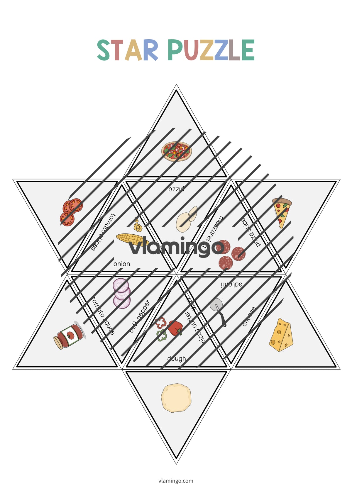 de englisch pizza star puzzle 008