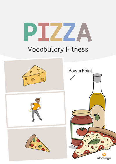Pizza: Vocabulary Fitness (Englisch)