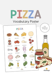 de englisch pizza vocabulary poster 001