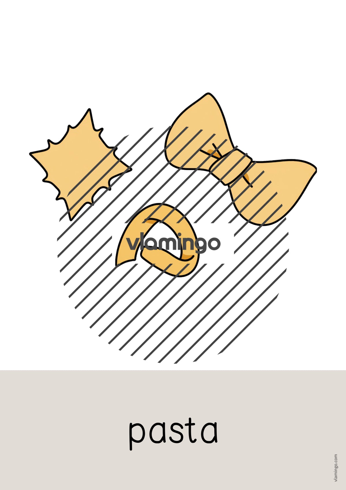 de englisch pizza word and picture cards 032