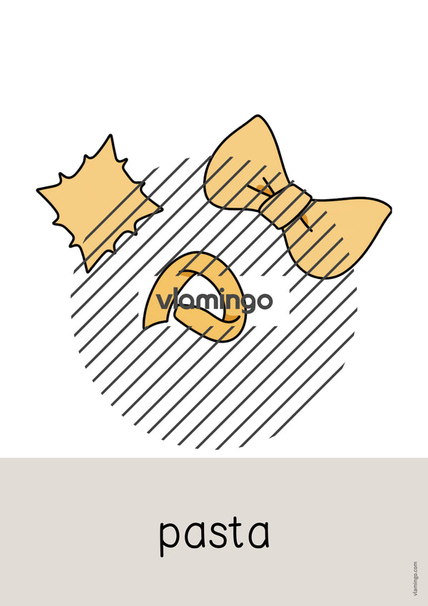 de englisch pizza word and picture cards 032