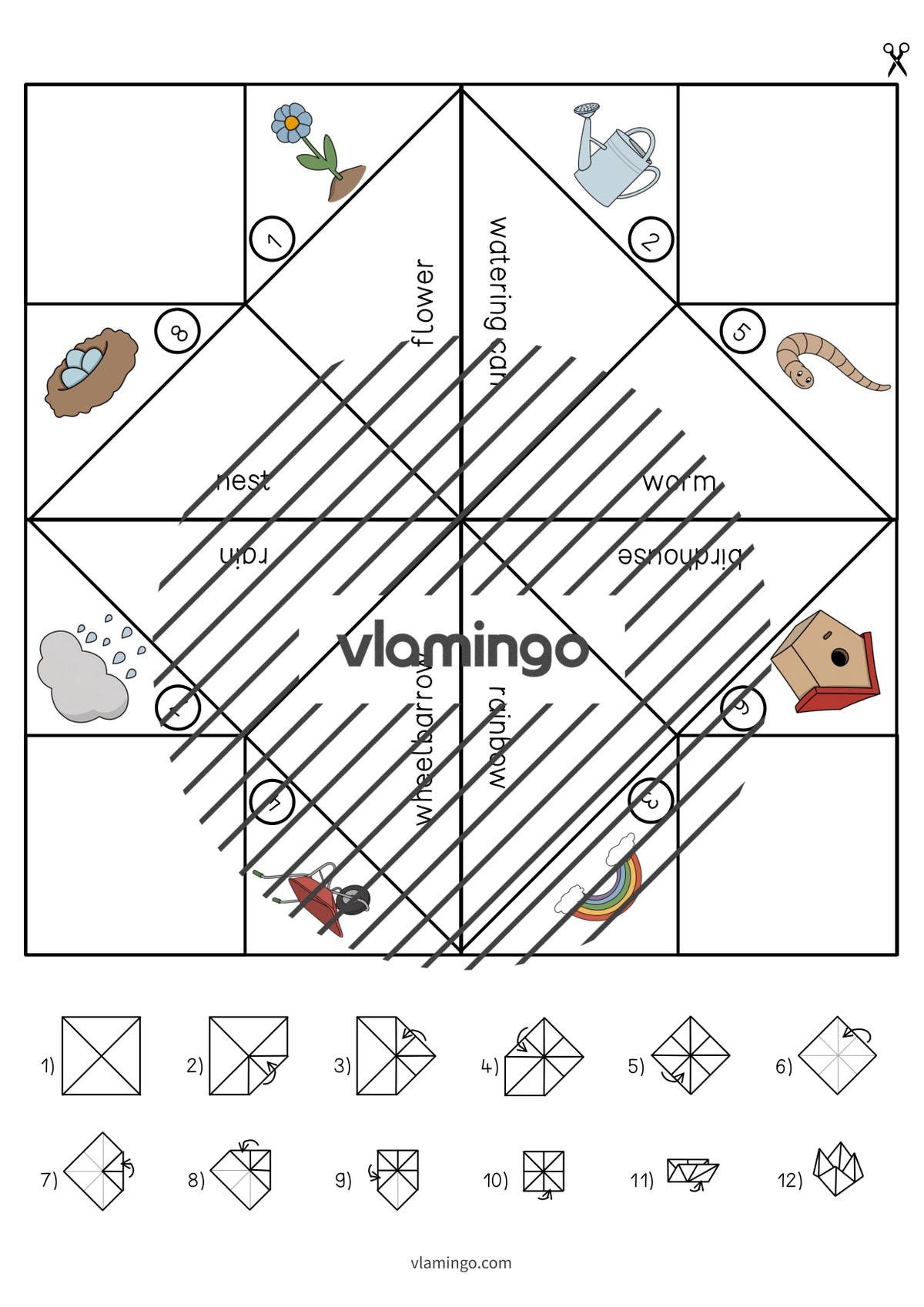 de englisch spring cootie catcher 005