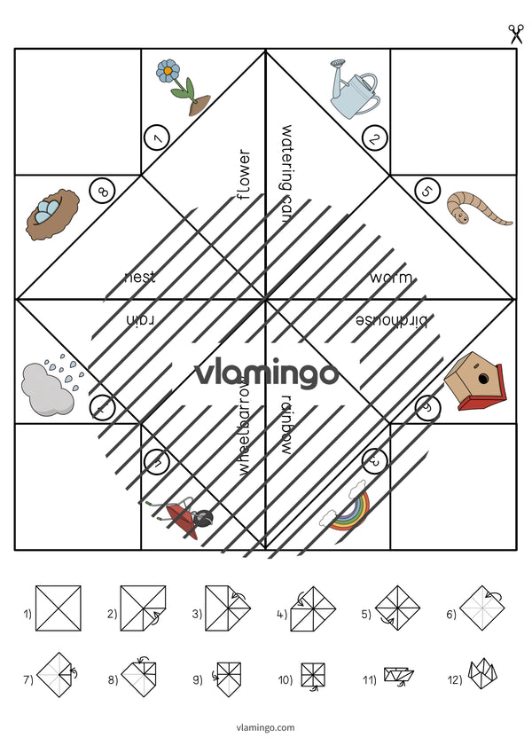 de englisch spring cootie catcher 005
