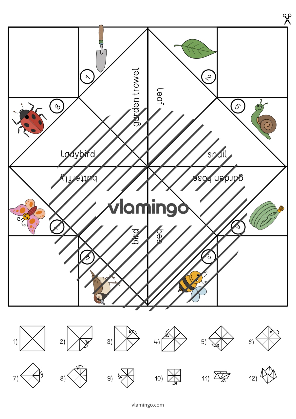 de englisch spring cootie catcher 006