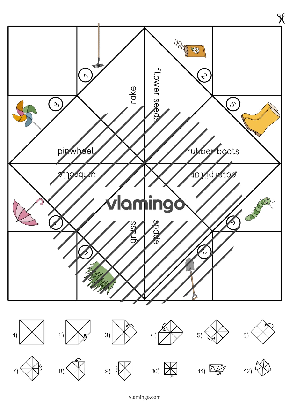 de englisch spring cootie catcher 007