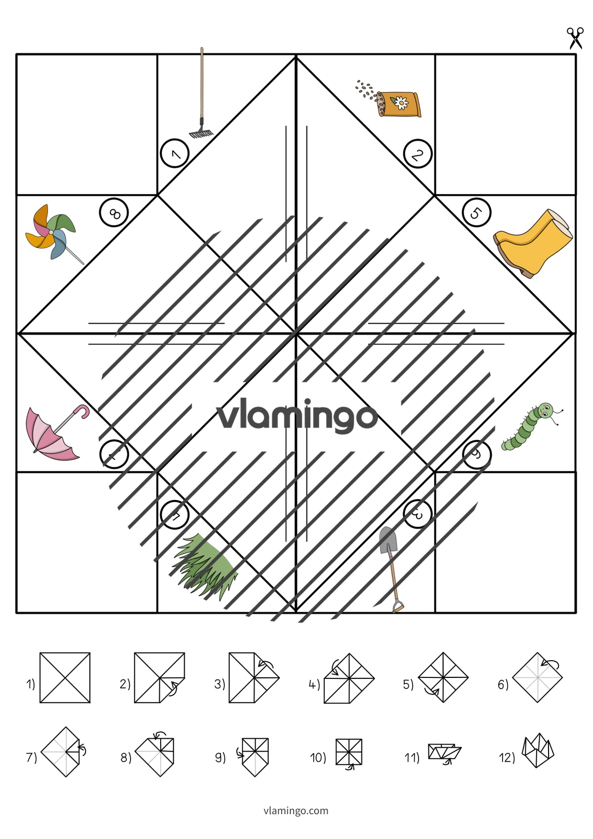 de englisch spring cootie catcher 011