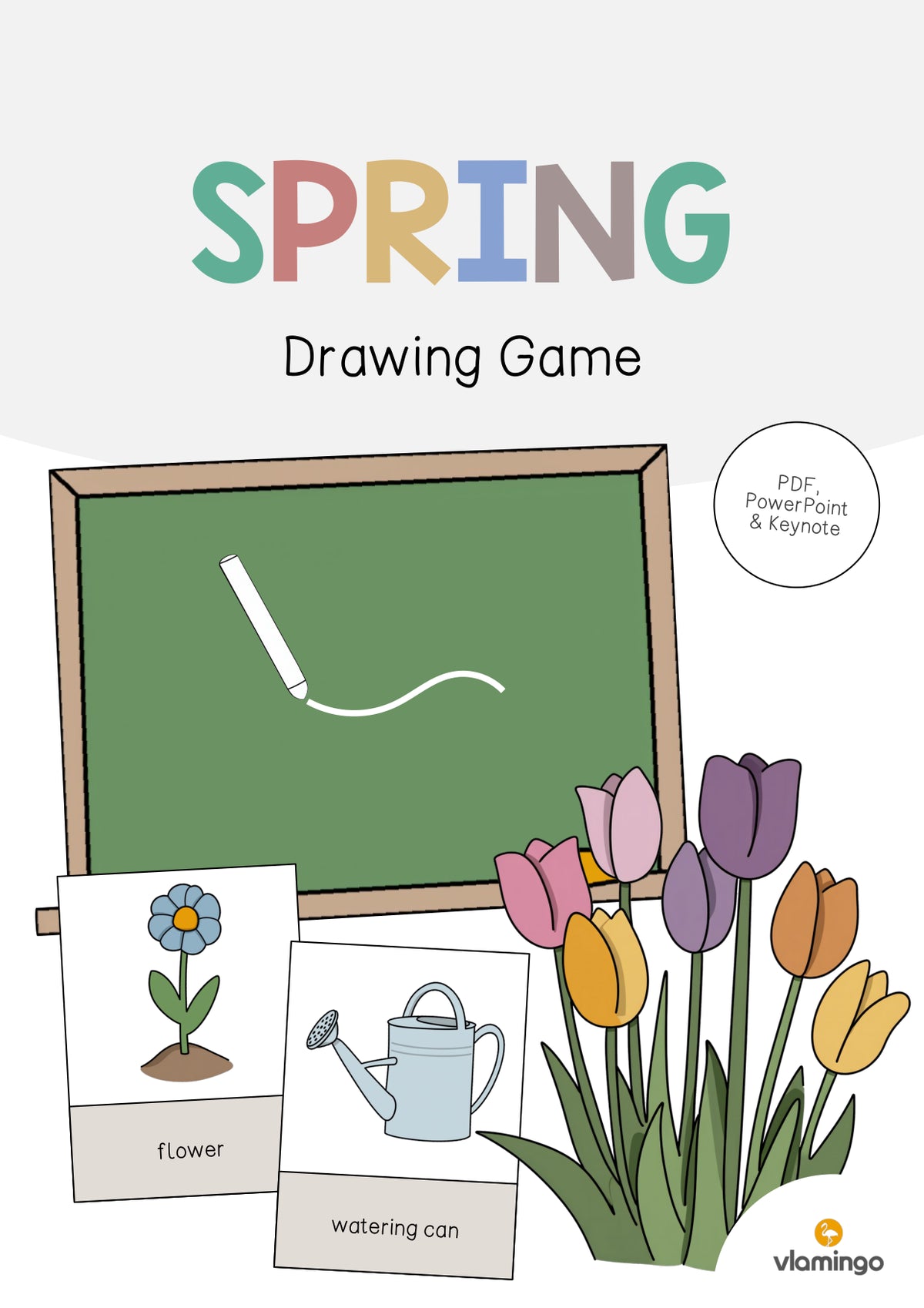 de englisch spring drawing game 001