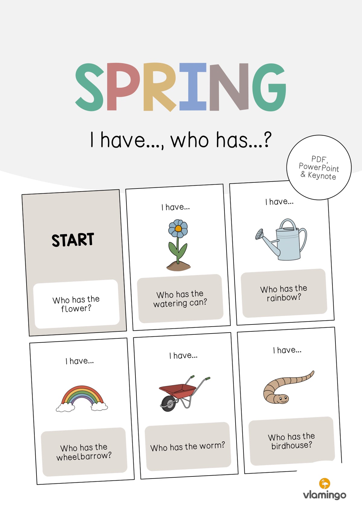de englisch spring i have who has 001