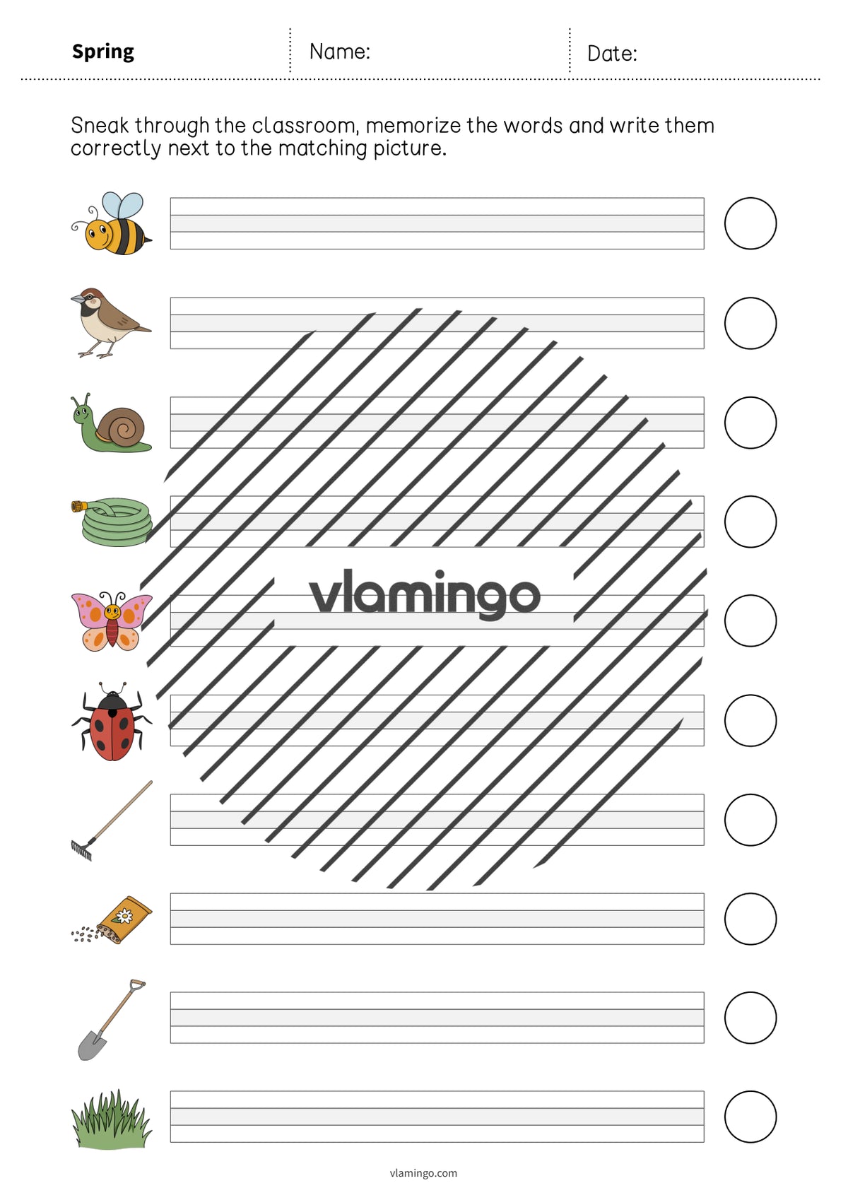 de englisch spring running dictation 010
