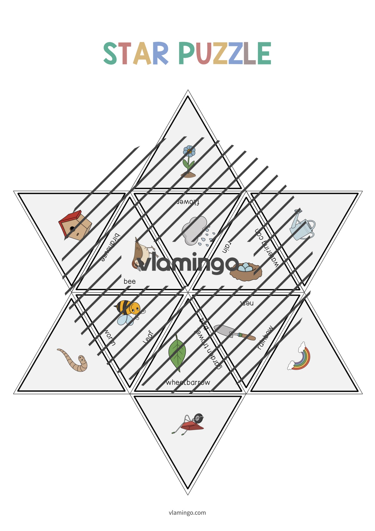 de englisch spring star puzzle 010