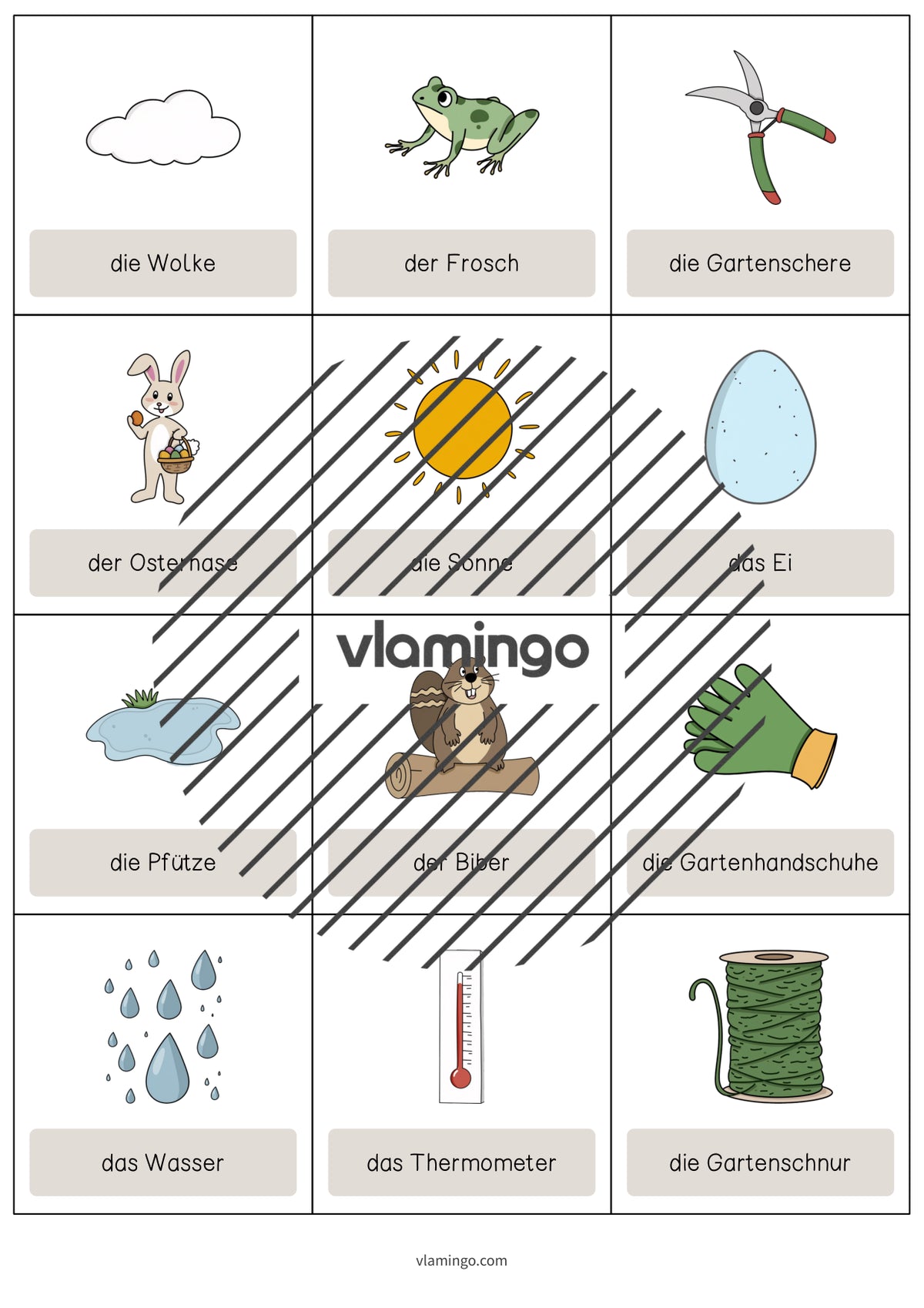 de englisch spring vocabulary cards 007
