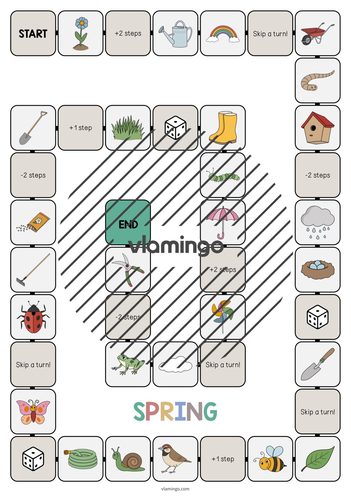 de englisch spring vocabulary game 003