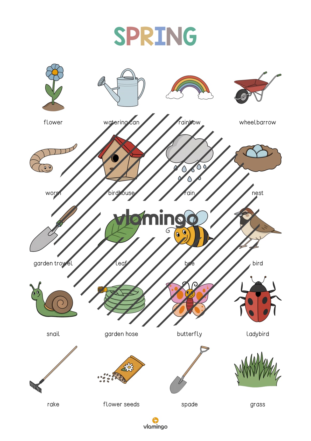 de englisch spring vocabulary poster 003
