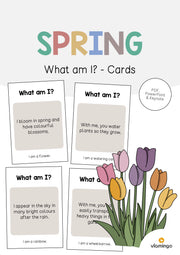 de englisch spring what am i cards 001